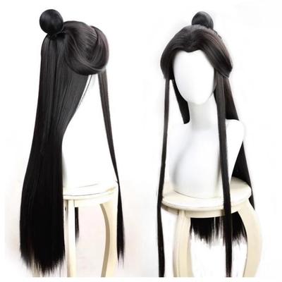 Anime Bendición del Oficial del Cielo Peluca de Cosplay Xie Lian Cabello Negro Tian Guan Ci Fu Pelucas Hanfu Peluca de Cosplay XieLian