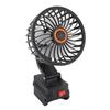 Worksite Fan Fit for DCB206 15W 2500RPM Portable Cordless Work Fan with 2 Charging Ports for Home Car Camping