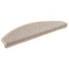 Stair Treads 15 Pcs 65 X 21 X 4 Cm Silver Semi Round Large