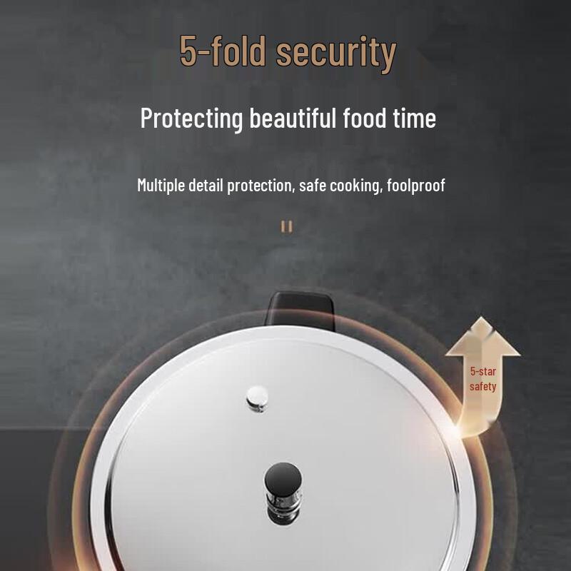 SUPOR 7L 24cm 304 Stainless Steel Pressure Cooker