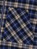 Yeseyesee Plaid Wing Jacket Blue
