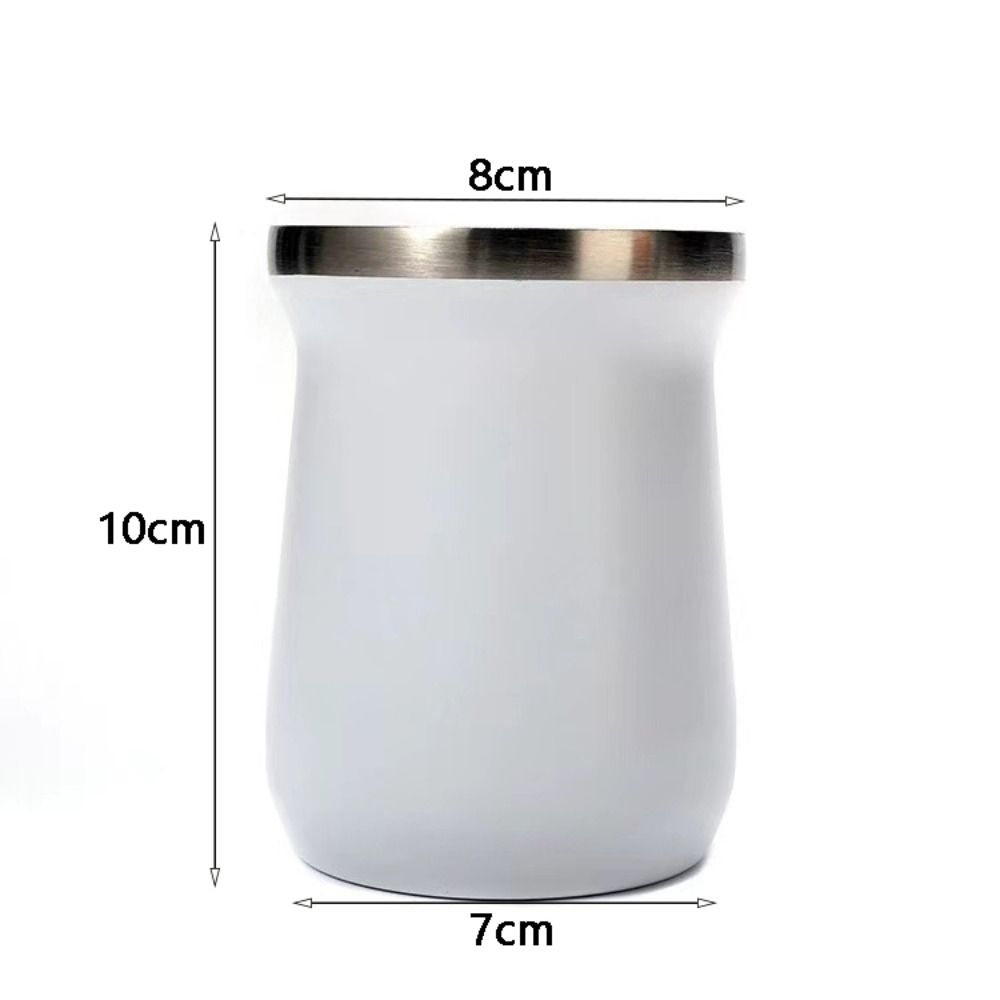 Madai Cup Double Layer 8OZ Mate Cup Insulated Vacuum Coffee Cup 304 Stainless Steel Beer Mug Argentina