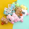 Cartoon Bear Plush Doll Pendant Bunny Cartoon Plush Keychain  Children's Toys