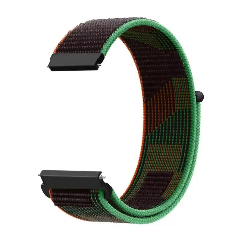 20/22mm Nylon Loop Strap For Amazfit Balance Smartwatch Replacment Bracelet Sport Watchband Correa For Amazfit Balance Watchband