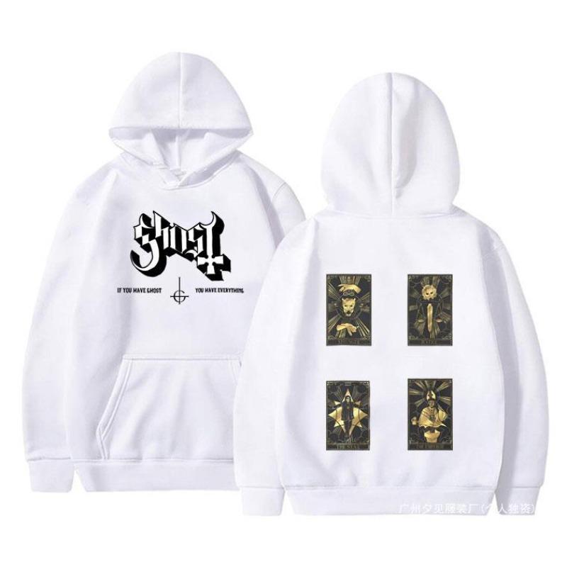 Rock Band Ghost If You Have Ghost You Have Ecerything Sweat à capuche Mode Sweat à capuche Imprimé Drôle Sweat-shirts Hommes