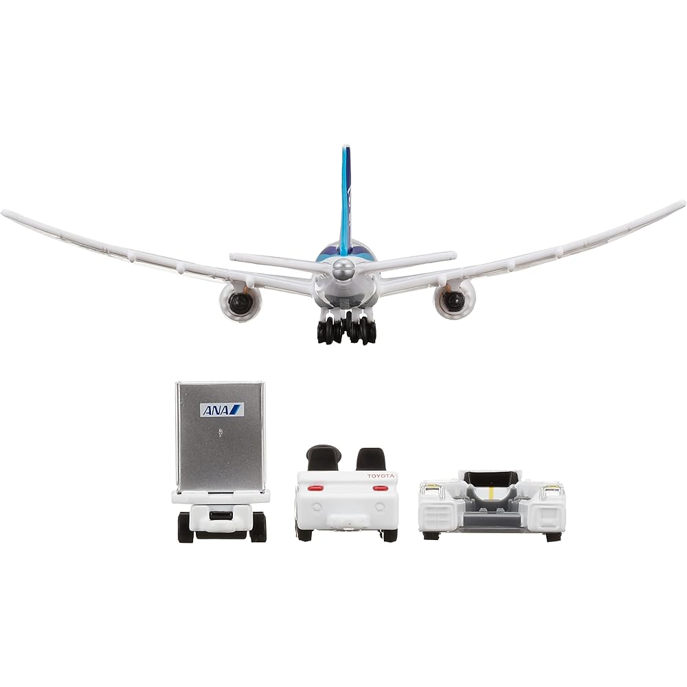 TAKARA TOMY (TAKARA TOMY) “Tomica Gift 787 Airport Set ANA” Minicar Car Toy Male 3 Years Old and ...