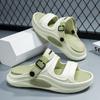Men's Trendy Non-slip Thick-soled Slippers: Comfortable, Wear-resistant, Single-strap Casual Outdoor Sandals