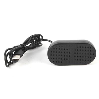 Dual-Lautsprecher USB-Kabelgebundener Lautsprecher Integriertes Netzteil & o Schwerer Bass Mini-Kabel-Lautsprecher