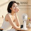 Portable USB High-Speed Rechargeable Fan with Long Battery Life for Dorms and Desktops