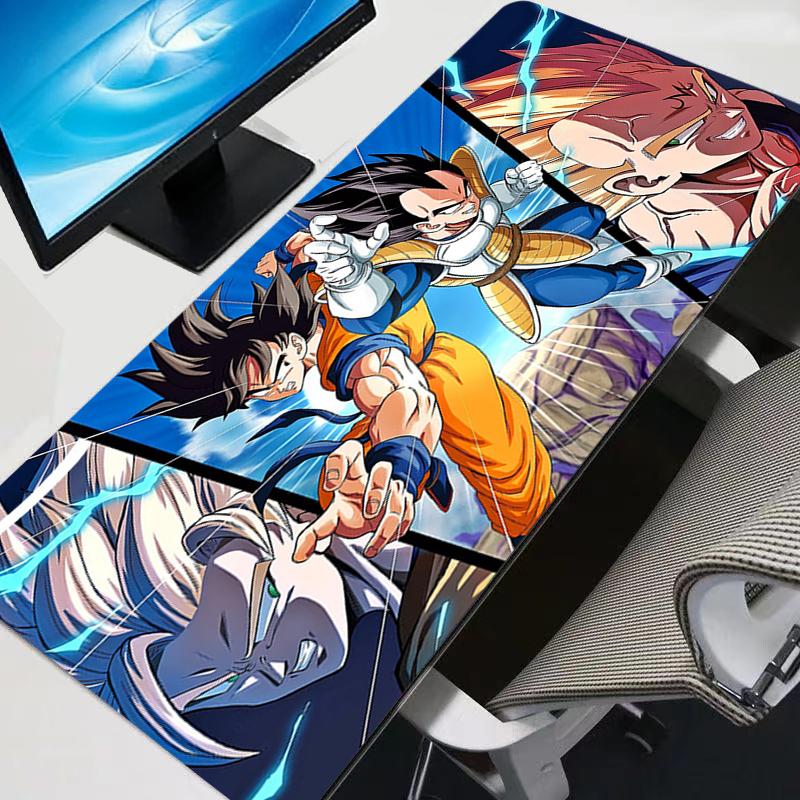 Dragon Ball Z Mouse Pad Gamer PC Computer Large XXL Desk mat Keyboard Anime Gaming Accessories Mousepad DBZ Anime Carpet