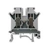 UK6N Gray Flame Retardant DIN Rail Terminal Block with Terminal Post
