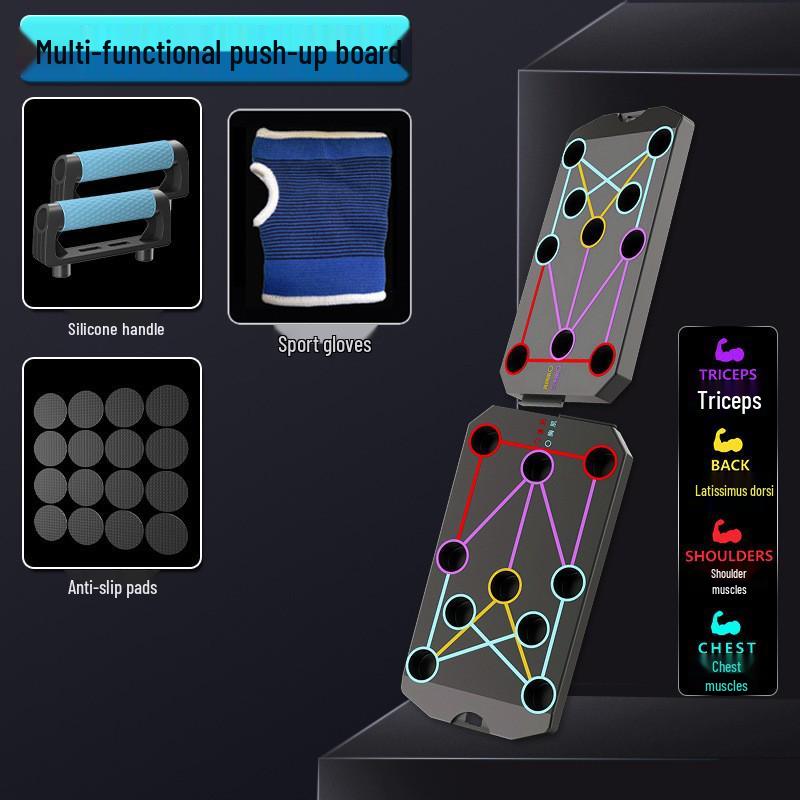 Multifunctional Push-up & Abdominal Muscle Trainer for Home Fitness