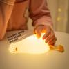 Silicone Duck Night Light & Phone Holder - Children's Gift