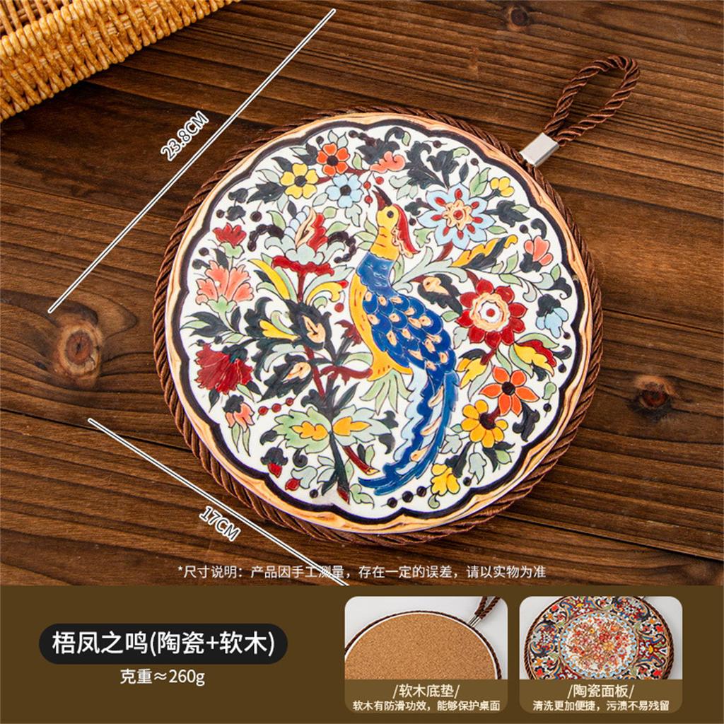 Heat-resistant Mat, High-temperature Resistant Casserole Dish Mat, Enamel Pot Mat, Ceramic Dining Table and Plate Mat, Table Mat