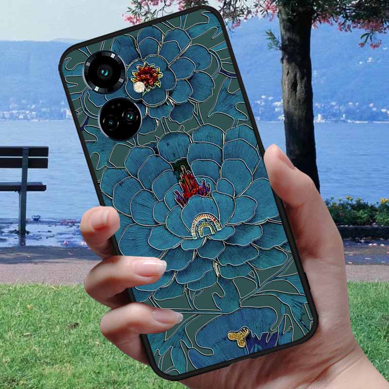For Tecno Camon 19 Case Camon19 Neo 3D Relief Emboss Phone Cover For Tecno Camon 19 Pro 4G 5G Neo Coque Soft Silicone Cartoon