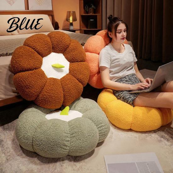 Bedroom Decor Pillow Retaining Mat Round Multifunctional Cushion Decorative Pumpkin Seat Floor Fullness Dog Bed