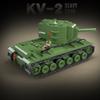 Neu Militär Sowjetunion KV-2 Heavy Tank Soldat Auto Bausteine ​​Weltkrieg 2 Figur Bricks Classic WW2 Modell Spielzeug Kinder