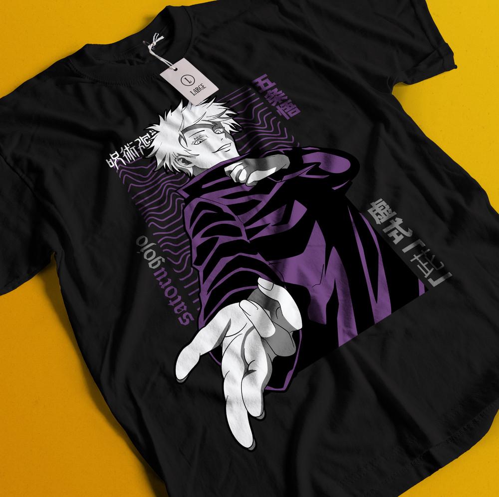 Gojo Satoru T-Shirt Sukuna Shirt Jujutsu Kaisen Tshirt Toji Tee Nanami Yuta Maki