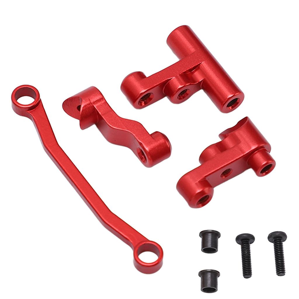 RC Steering Assembly Aluminum Alloy Replacement Exquisite Upgrade Parts for LaTrax Teton 1Celsius18 RC Car