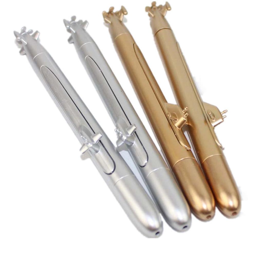 12x Ballpoint Pen Smooth Writing Pen Submarine Ballpoint Pen Black Ink Signature Pen Office School Classroom Supplies