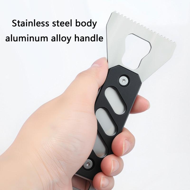 Glues Spreader Film Wallpapers Notched Applicator Aluminum Scraping Plate Handheld Glues Spreader Glues Applicator