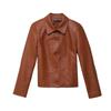 PU Leather Women's Short Jacket Women's Korean Version of Loose Large Size Women's Fashion Motorcycle Leather Jacket
