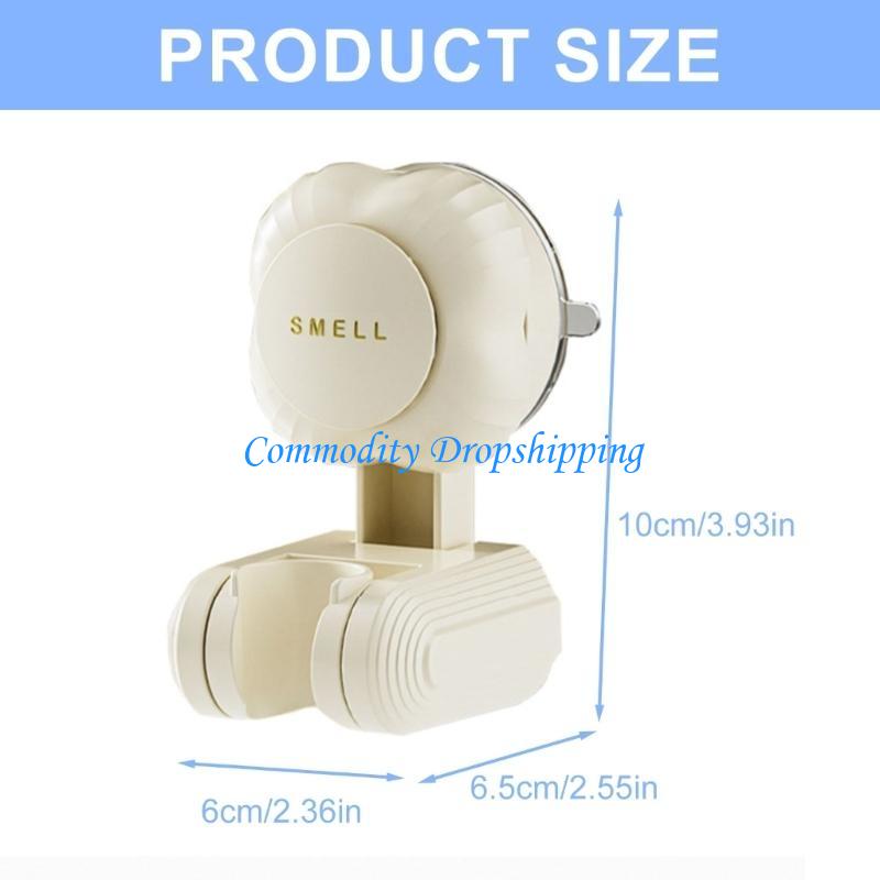 Y5JC Movable Suction Cup Shower Head Holder Protects Walls Suitable For Diverse Bathroom Designs Shower Brackets Rack