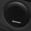 2025 Hot 2/4pcs Car Accessories Auto Audio Aluminum Speaker Stereo Stickers For Nissan Qashqai Tiida J10 J11 2019 Styling Access