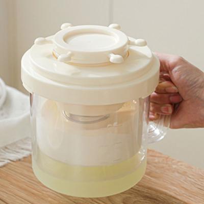 With Filter Cloth Yogurt Whey Separator Spring Press Yogurt Filter  Kitchen Gadgets