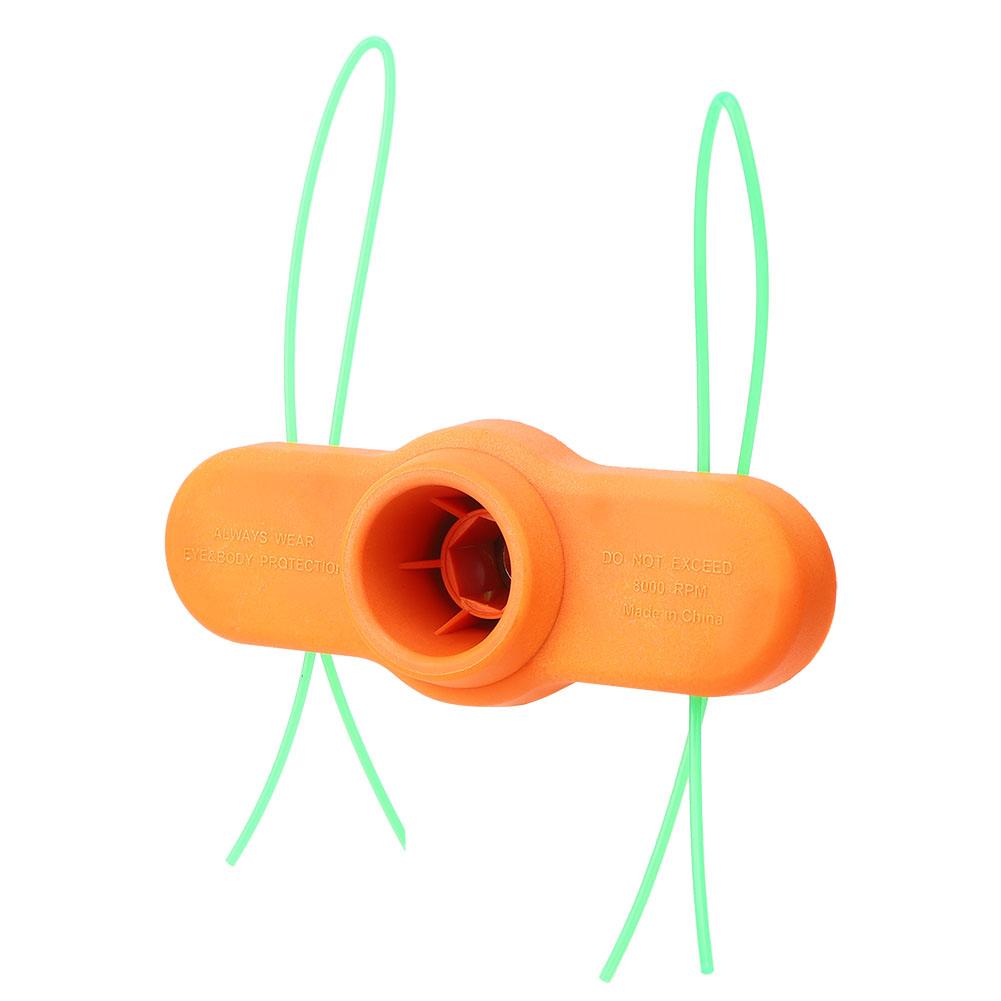 

Нейлоновая триммерная головка Насадка для травы Кусторез Запчасти для газонокосилки с 2 лесками Аксессуар для триммера