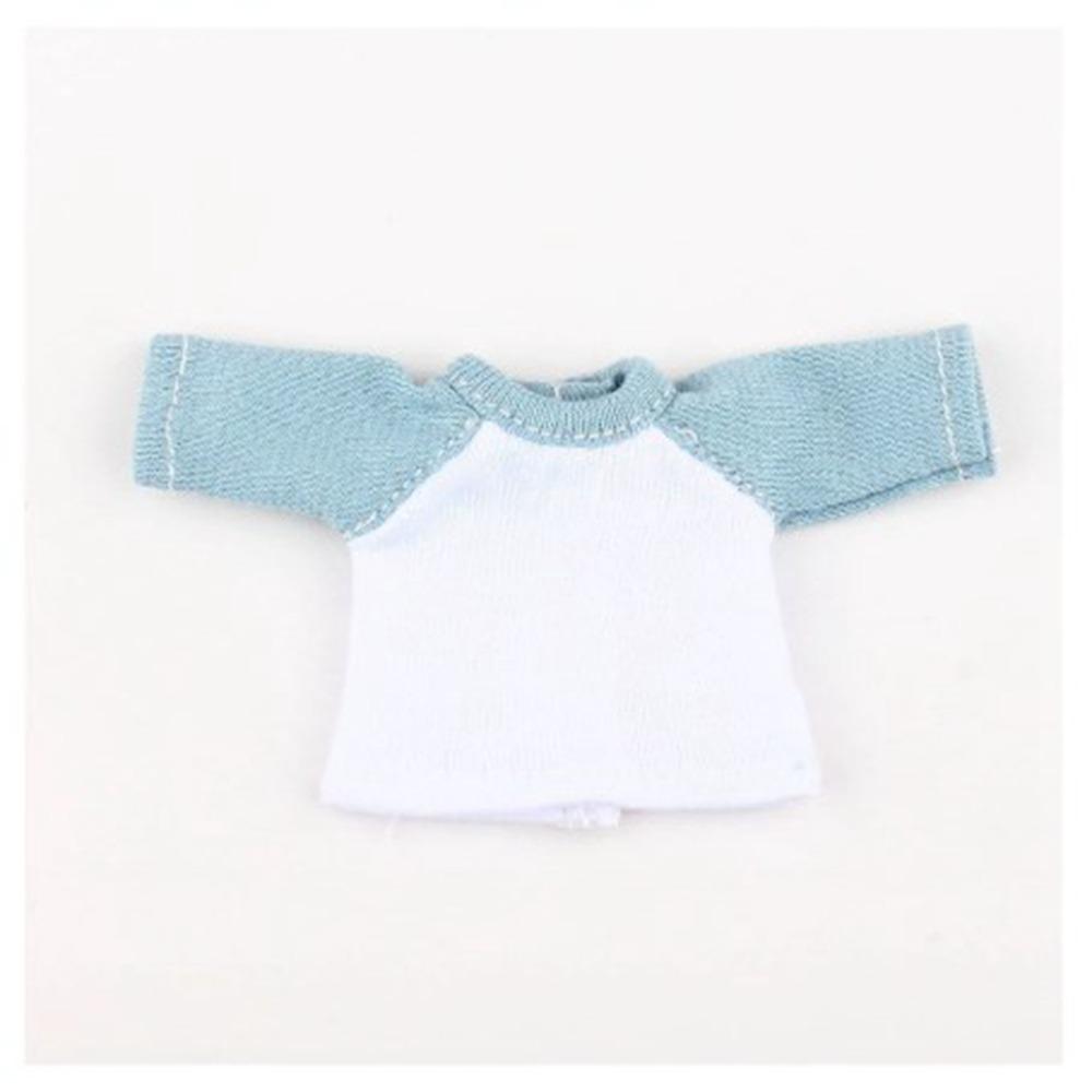 10 Styles Long Sleeved T-Shirt for 1/11 ob11 Dolls/1/12 Bjd Dolls Doll Clothes Accessories
