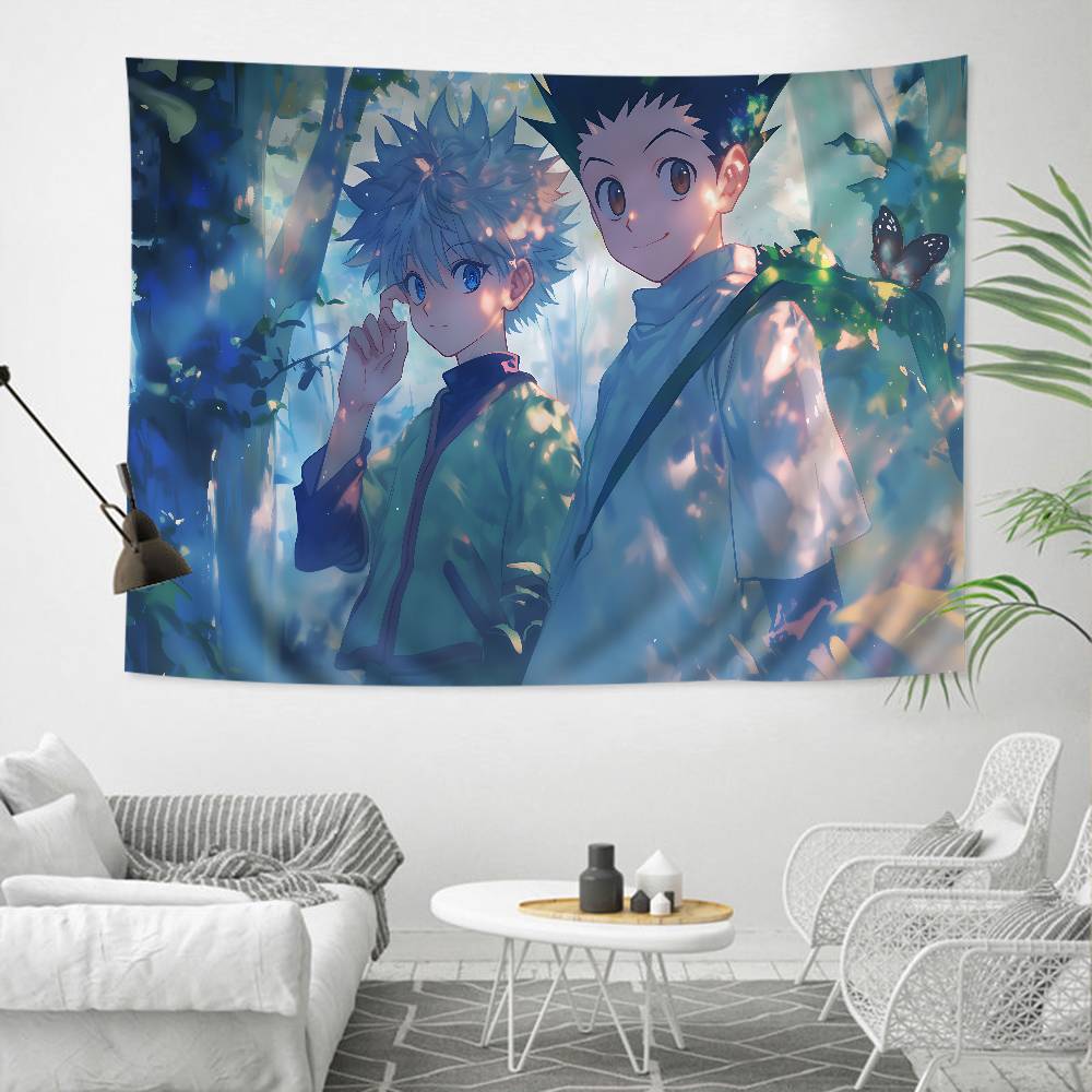 Hunter X Hunter Cartoon Tapestry Bohemian Wall Tapestries Mandala Wall Hanging Sheets