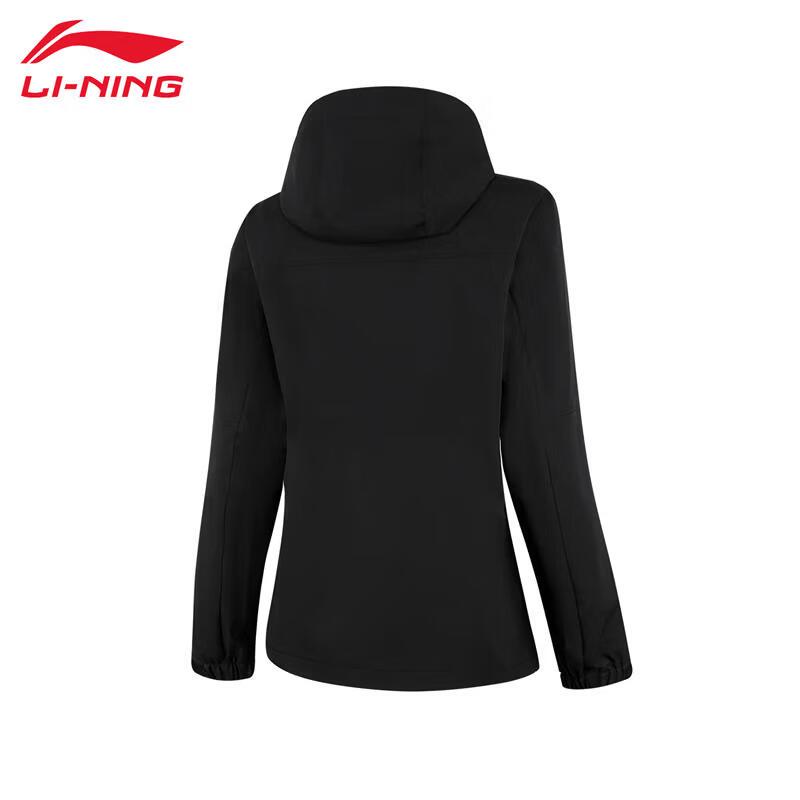 LI-NING Women's Hooded Sports Windbreaker Jacket