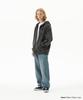 Mahagrid Sun Logo Pigment Zip Up Hoodie Charcoal(Mg2Dfmm430A)