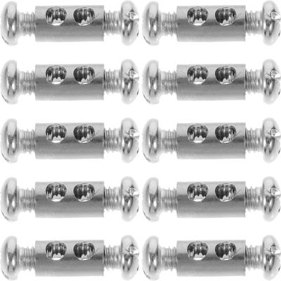 10 Pcs Carbon Steel Stainless Wire Rope Locker Clamp Fastener Cable Clip Screw Fixing Connector Hardware Fitting Hanging Rope