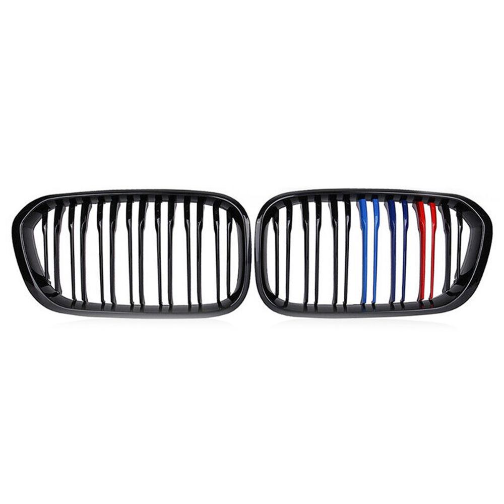 BMW 1 Series F20/F21 2015-2019 Tri-Color Double-Line Grille Trim