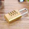 4 Digits Number Resettable Code Locks Padlock Brass Combination Lock Password Code Password Lock