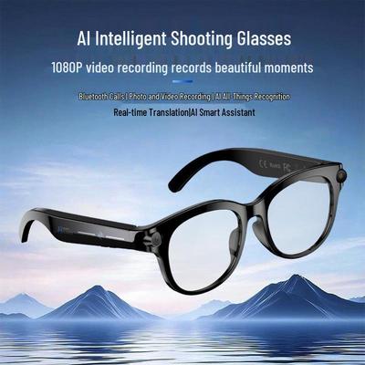 AI Smart Glasses M89: Black Tech, Translation, Recording, Photography, 800W HD Pixel Camera, Multifunctional.