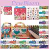 Yc Children's Sticker Book Animal Dinosaur And Ocean Scenes For Early Education And Focus Development