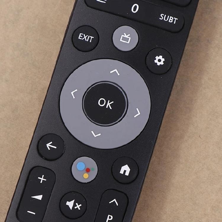 Kompakt Fernbedienung für DEXP TV Streaming Geräte Setups Stabile Konnektivität ABS Verlängerte Akkulaufzeit Breite Kompatibilität