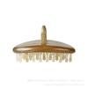 Sandalwood Horn Serrated Ring Massage Comb for Full Body Meridian Therapy