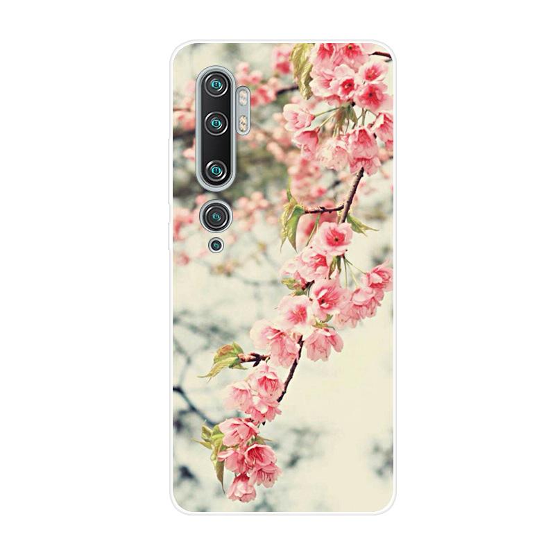 For Xiaomi Mi Note 10 Case Soft Silicone Back Cover Phone Case on For Xiaomi Redmi Note 10 Pro Coque For Xiomi Mi Note10 Pro