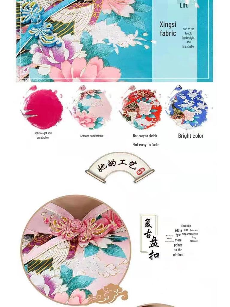 Elegante Abito Cheongsam Manica Corta Taglie Forti - Moda Retrò per Passerella e Uso Quotidiano