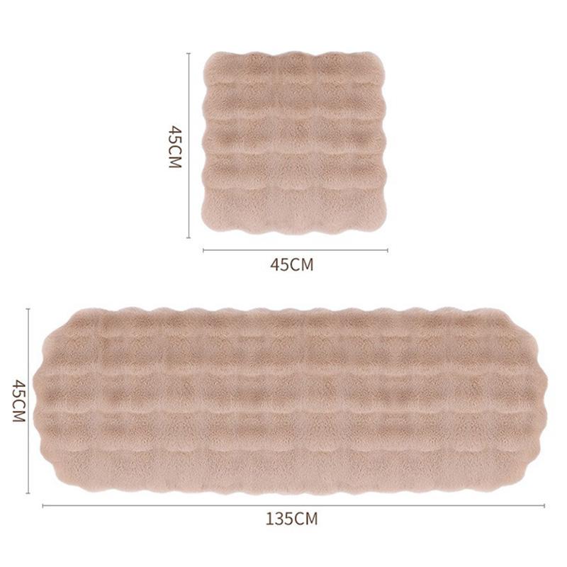 Car Seat Cushion Universal Winter Warm Vehicle Seat Cover Ultra-Soft Auto Chair Protector Pad For Car Interior Accessories