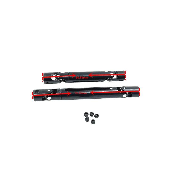 Metal Upgrade Remote Control Car Universal Joint Drive Shaft  Fit For WPL 1/16 C44 C34 FJ45