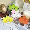 Cartoon Cute Small Maple Leaf Plush Car Ornament Creative Backpack Pendant Kawaii Mini Mock Leaf Doll Decoration Couple Gift