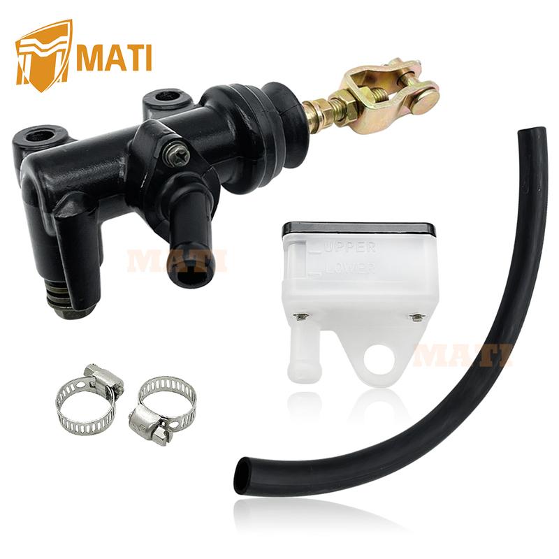 M MATI Huvudcylinder för bakre broms komplett för Honda ATC350 ATC350X 1985-1986 43500-HA5-671 43500-HA5-006 43500-HA5-016