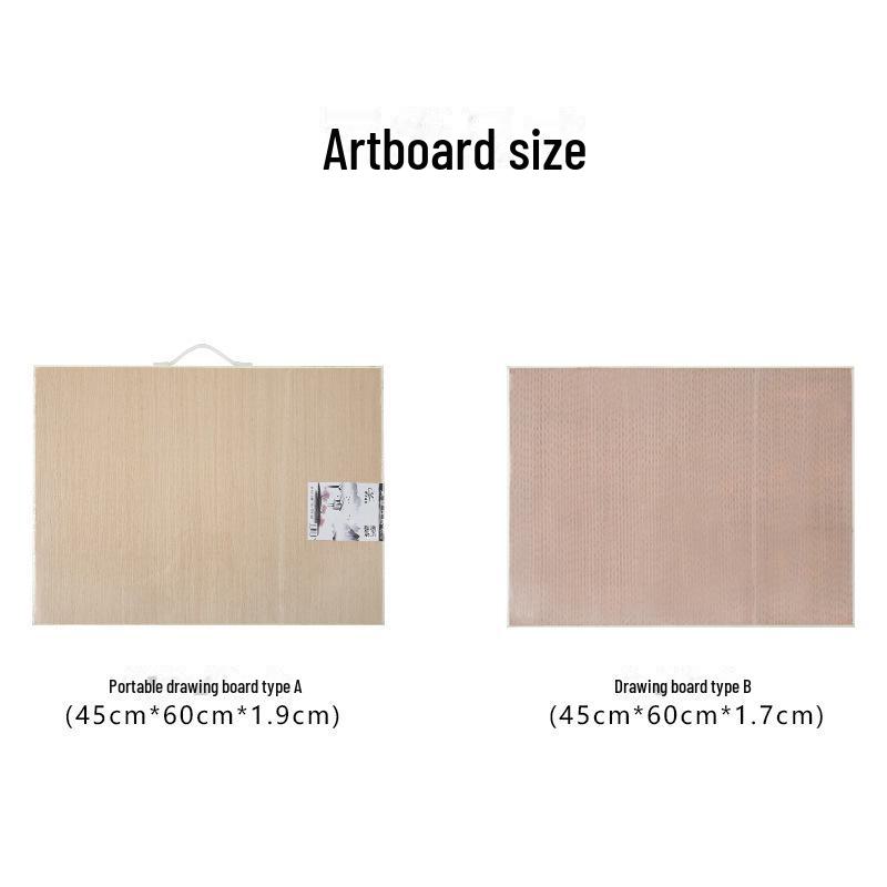 Portable Hand-Cranked Folding Easel for Art Students