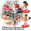 Exquisite Slam Dunk Hanamichi Sakuragi Rukawa Kaede Mitsui Hisashi Pvc Action Figure Model For Anime Enthusiasts