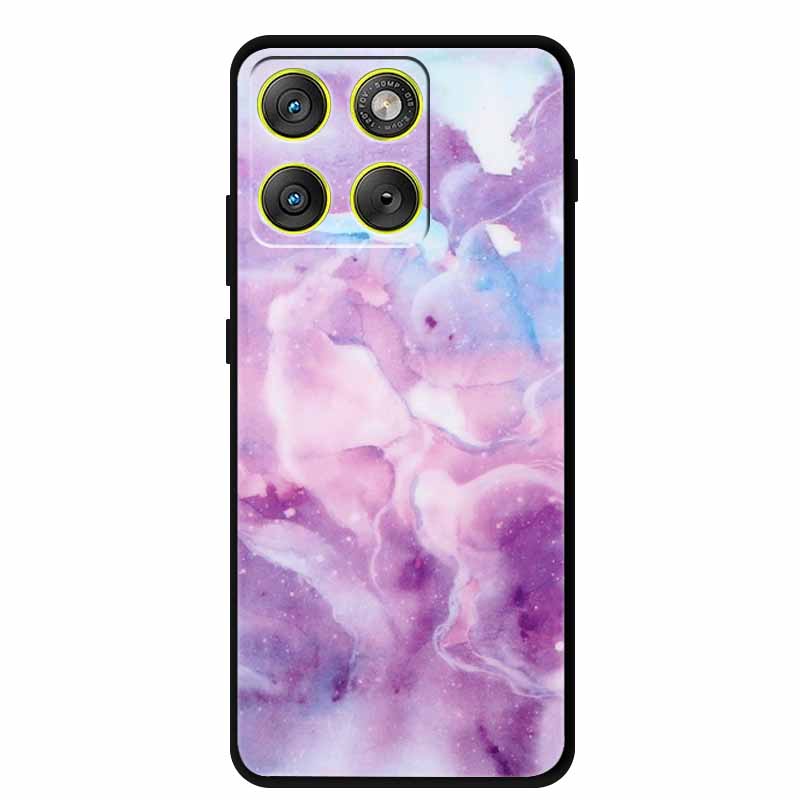 

For Motorola Edge 70 Case Gradient Marble Pattern Black Silicone Back Cover Soft Case For Moto X70 Air Bumper Biophilic Fundas Moto X70 Air